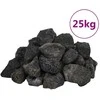 Vulkaninės uolienos, juodos spalvos, 25kg, 3–5cm