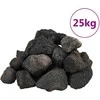 Vulkaninės uolienos, juodos spalvos, 25kg, 5-8cm
