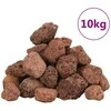 Vulkaninės uolienos, raudonos spalvos, 10 kg, 3-5 cm