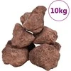 Vulkaninės uolienos, raudonos spalvos, 10 kg, 10-30 cm