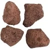 Vulkaninės uolienos, raudonos spalvos, 25 kg, 10-30 cm