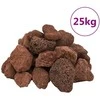 Vulkaninės uolienos, raudonos spalvos, 25kg, 5–8cm