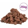 Vulkaninės uolienos, raudonos spalvos, 25kg, 1–2cm