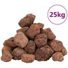 Vulkaninės uolienos, raudonos spalvos, 25kg, 3–5cm