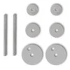 Klozeto sėdynė, juoda, MDF, delfinų dizainas