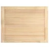 Spintelės durelės, 2vnt., 39,5x59,4cm, pušis, žaliuzių dizaino