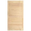 Spintelės durelės, 2vnt., 99,3x39,4cm, pušis, žaliuzių dizaino