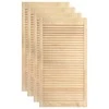 Spintelės durelės, 4vnt., 99,3x39,4cm, pušis, žaliuzių dizaino