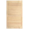 Spintelės durelės, 4vnt., 99,3x49,4cm, pušis, žaliuzių dizaino
