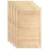 Spintelės durelės, 4vnt., 99,3x59,4cm, pušis, žaliuzių dizaino