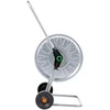 Žarnos ritės vežimėlis 80 m 1/2" arba 50 m 3/4" žarnai, plienas