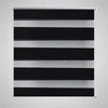 Zebra Žaliuzė, Roletas 70 x 120 cm, Juodas