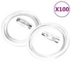 Ženkliukų rinkinys su smeigtukais, 100vnt., akrilas, 58mm