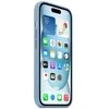 Apple iPhone 15 Plus silikoninis dėklas su MagSafe - žiemos mėlyna