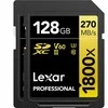 Atminties kortelė LEXAR PRO 1800X SDXC U3 (V60) UHS-II R280/W205 128GB – 2 vnt. pakuotėje