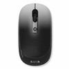 Aula AM207 2.4G Bezvadu Datora Pele ar 4 pogām 800-1900dpi Melna