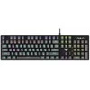 Klaviatūra Aula S2022 RGB su laidu mechaninė klaviatūra (EN RU