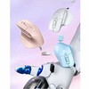 Aula SC150 Super Mini 2in1 2.4G Bezvadu / Bluetooth + USB Vadu pele ar bateriju Melna
