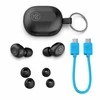 Jlab JBuds Mini True Belaidės Earbuds - juodos Bluetooth ausinės, integruotas mikrofonas