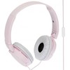 Sulankstomos ausinės Sony MDR-ZX110AP, Rožinės
