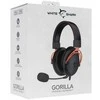 White Shark Baltas Shark Baltas Shark žaidimų ausinės GORILLA, su mikrofonu,PC, PS4/PS5, MAC, juodos spalvos/Raudona (GH-2341)