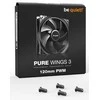 Be Quiet! LISTAN BE QUILT PURE WINGS 3 120 mm PWM ventiliatorius