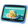 Planšetė Blackview Tab 3 Kids, Mėlyna, 7 colių HD 1024x600, 7731E keturių branduolių 1,3 GHz procesorius, priekinė 0,3 MP; galinė 2 MP kamera, 2 GB / 32 GB, 3280 mAh baterija, be įkrovimo „Doke 3.0 Go“ („Android 13“), „Wi-Fi“ versija, 802.11 b/g/n (2,4 GHz), Mėlyna