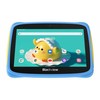 Planšetė Blackview Tab 3 Kids, Mėlyna, 7 colių HD 1024x600, 7731E keturių branduolių 1,3 GHz procesorius, priekinė 0,3 MP; galinė 2 MP kamera, 2 GB / 32 GB, 3280 mAh baterija, be įkrovimo „Doke 3.0 Go“ („Android 13“), „Wi-Fi“ versija, 802.11 b/g/n (2,4 GHz), Mėlyna