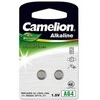 Camelion Alkaline Button celles 1.5V (LR626) AG4/LR66/377, 2-pack