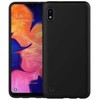 Fusion Accessories „Minkštas matinis galinis dėklas Galaxy A25 5G“ juodas