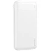 Powerbank Dudao K18-1W 10000mAh USB-A / USB-C / Micro USB - baltos spalvos