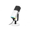 Fifine AM8W dynamic microphone with stand baltos spalvos
