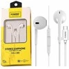 Į ausis įdedamos ausinės, laidinės Foneng T15, USB-C, 1.2 m (balta)