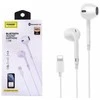 Laidinės ausinės lightning Foneng T28 iPhone - baltos