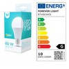 LED lemputė E27 A60 10W 230V 3000K 806lm Forever Light