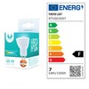 LED lemputė GU10 7W 230V 4500K 90lm 38° Forever Light