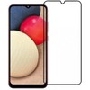 Fusion Accessories Fusion Full Glue 5D grūdintas stiklas pilnai uždengtas rėmeliu Samsung A025 Galaxy A02S juodas