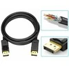 Fusion Accessories DisplayPort - DisplayPort Cable 2m Juodas
