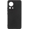 Fusion Accessories "Elegance Silikoninis dėklas Xiaomi Redmi Note 12 4G" Juodas