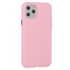 Fusion Accessories "Solid Silikoninis dėklas Apple iPhone 12 / 12 Pro" Rožinė