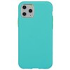 Fusion Accessories Fusion Solid Case Silikoninis dėklas skirtas Apple iPhone 12 | 12 Pro mentolio