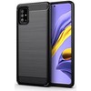 Fusion Accessories Silikoninis dėklas Fusion Trust Back skirtas Samsung A146B Galaxy A14 5G juodas