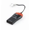 Gembird Mikro kortelių skaitytuvas- PenDrive MicroSd/T-Flash USB 2.0
