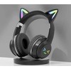 Goodbuy "Strange Eyes" belaidės ausinės vaikams | bluetooth 5.1 juodas