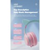 Goodbuy "Strange Eyes" belaidės ausinės vaikams | bluetooth 5.1 juodas