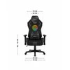 Žaidimų kėdė Huzaro Combat 7.6 RGB Juodas