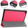 iLike iPad Air 4 10.9 / iPad Air 5 Tri-Fold Eco-Leather Stand Case Coral Rožinė