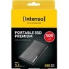 Kietasis diskas 500GB Intenso PREMIUM Portable USB 3.0 juodas