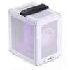 Jonsbo C6 PC-kompiuterio korpusas, Mini-Tower, ITX, mit Tragegriff – baltos spalvos