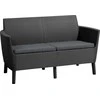 Keter Allibert SALEMO dvigulė sofa - grafito spalvos